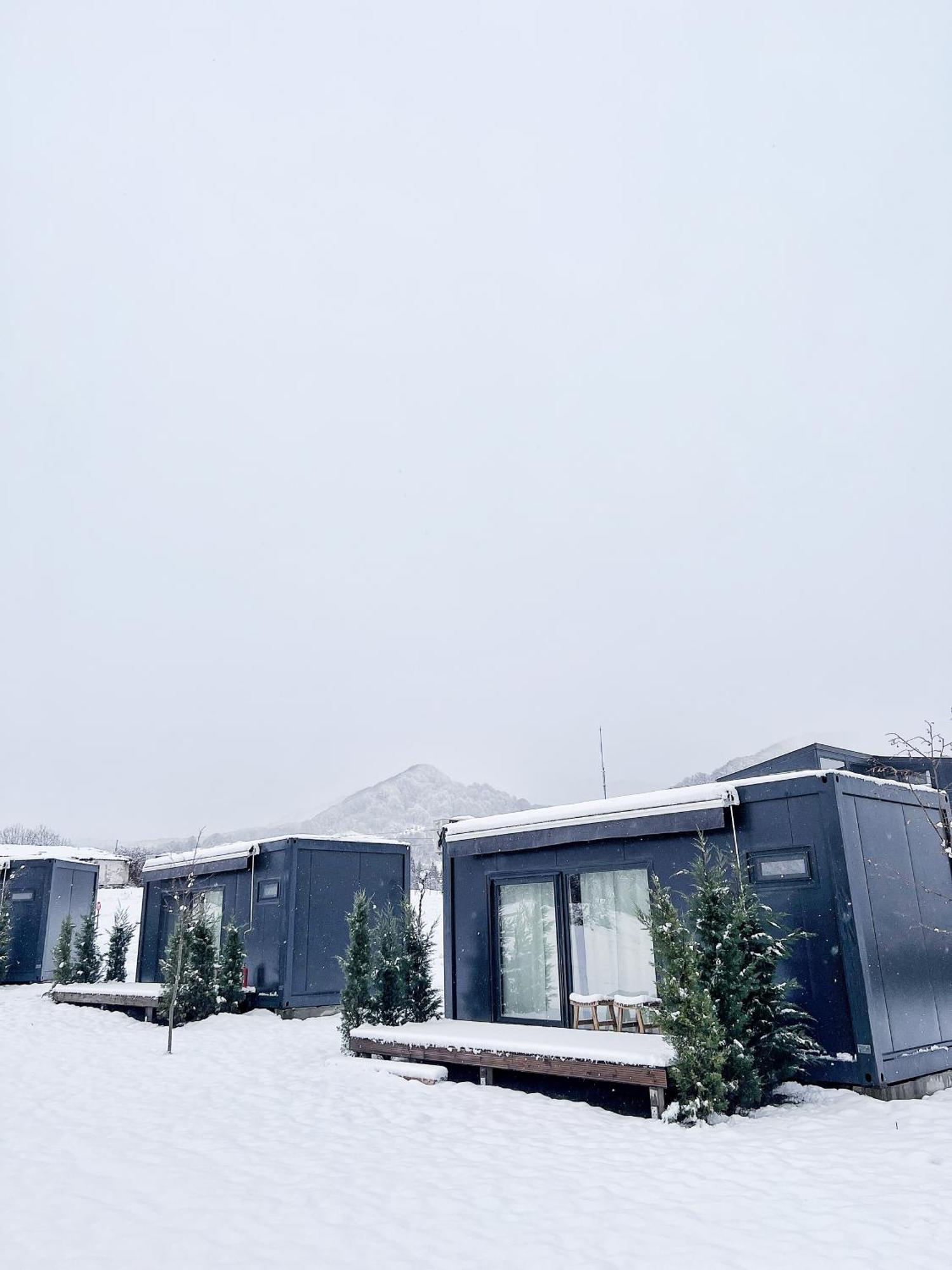 Flandra Glamping Hotel Corbeni Exterior photo